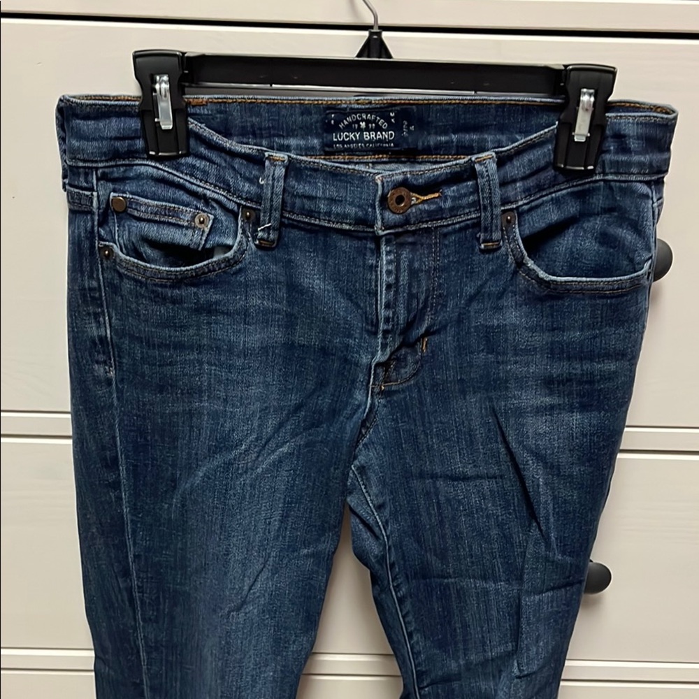 Lucky Brand Blue Straight Leg Jeans Classic Denim